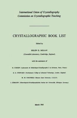 Crystallographic Book List 1