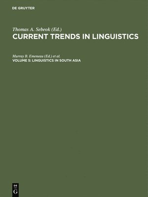 Linguistics in South Asia 1