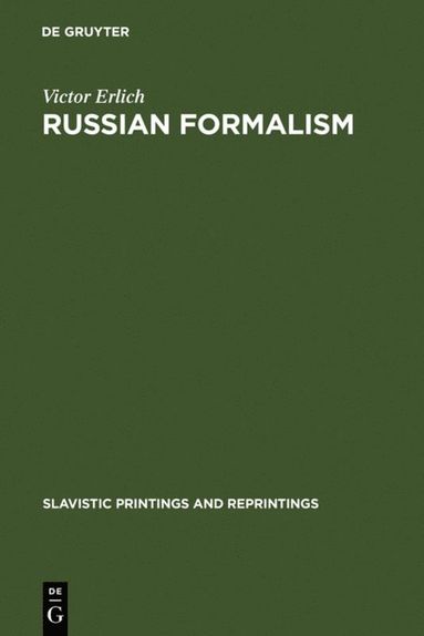 bokomslag Russian Formalism