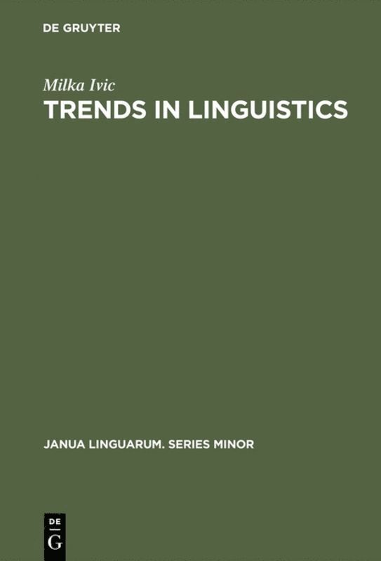 Trends in Linguistics 1