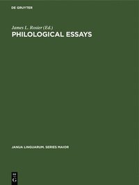 bokomslag Philological Essays