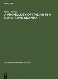 bokomslag A Phonology of Italian in a Generative Grammar