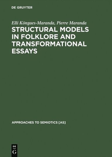 bokomslag Structural Models in Folklore and Transformational Essays