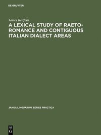 bokomslag Lexical Study of Raeto-Romance and Contiguous Italian Dialect Areas