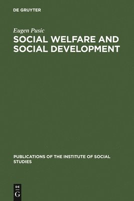bokomslag Social Welfare and Social Development