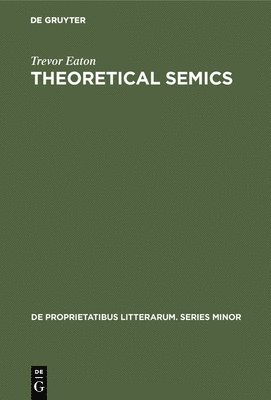 bokomslag Theoretical Semics