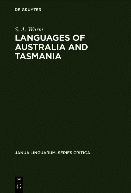 Languages of Australia and Tasmania