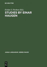 bokomslag Studies by Einar Haugen