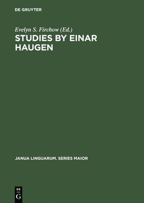 Studies by Einar Haugen 1