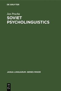 bokomslag Soviet Psycholinguistics