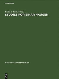 bokomslag Studies for Einar Haugen
