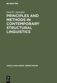 bokomslag Principles and Methods in Contemporary Structural Linguistics