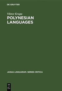 bokomslag Polynesian Languages: A Survey of Research