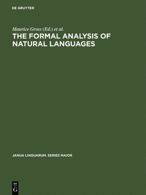The Formal Analysis of Natural Languages 1