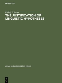 bokomslag The Justification of Linguistic Hypotheses
