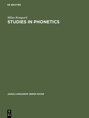 Studies in Phonetics 1