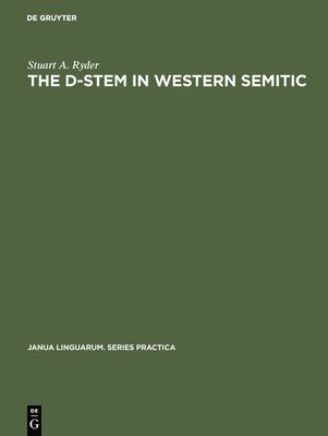 bokomslag D-stem in Western Semitic