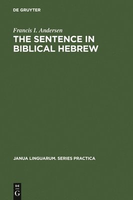 The Sentence in Biblical Hebrew 1