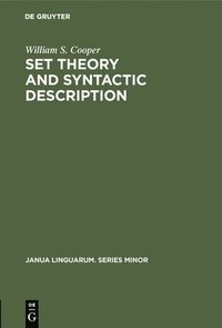 bokomslag Set Theory and Syntactic Description