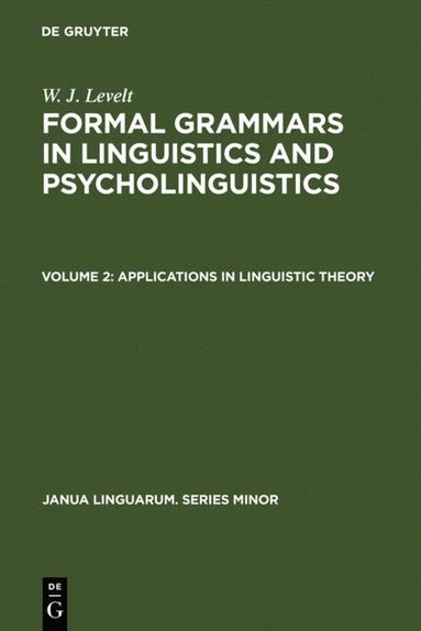 bokomslag Applications in Linguistic Theory