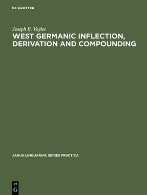 West Germanic Inflection, Derivation and Compounding 1