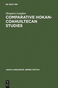 bokomslag Comparative Hokan-Coahuiltecan Studies