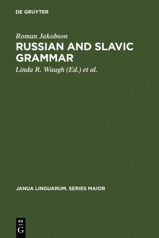 Russian and Slavic Grammar 1