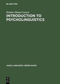 bokomslag Introduction to Psycholinguistics