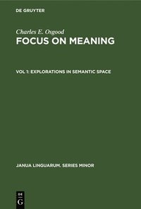 bokomslag Explorations in Semantic Space