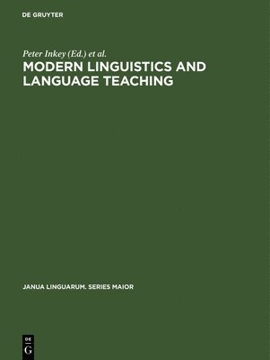 Modern Linguistics and Language Teaching 1