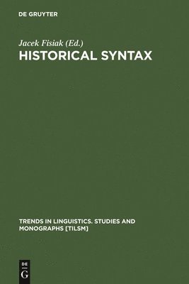 Historical Syntax 1