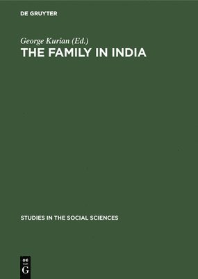 bokomslag The Family in India: A Regional View