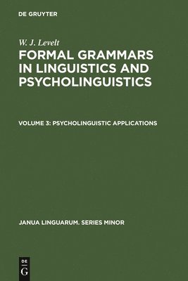 bokomslag Psycholinguistic Applications