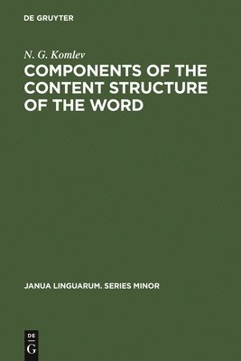 Components of the Content Structure of the Word 1