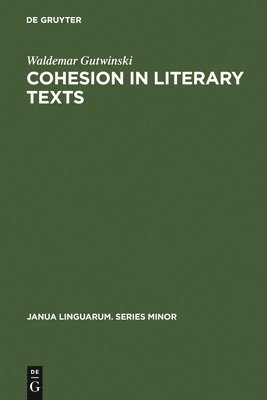 bokomslag Cohesion in literary texts