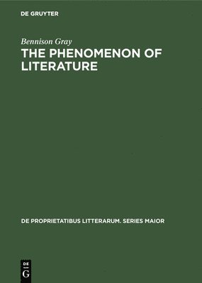 The Phenomenon of Literature