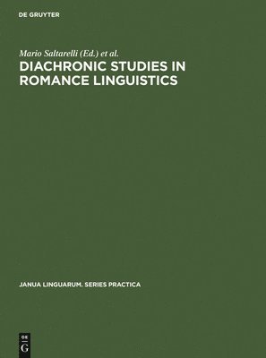 Diachronic Studies in Romance Linguistics 1