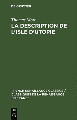 description de l'isle d'utopie