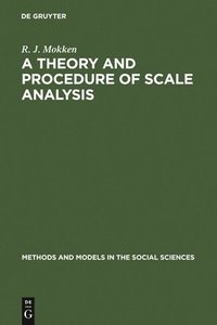 bokomslag Theory and Procedure of Scale Analysis
