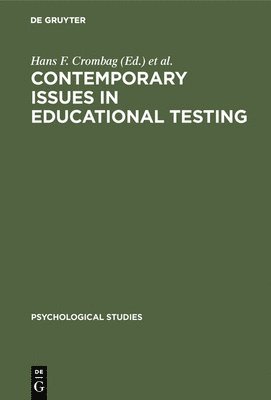 bokomslag Contemporary Issues in Educational Testing