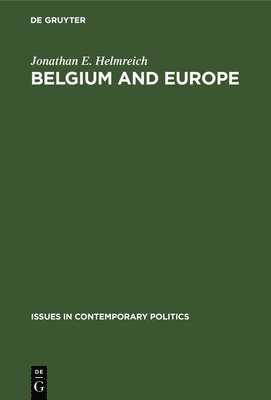 bokomslag Belgium and Europe