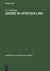 bokomslag Issues in African Law