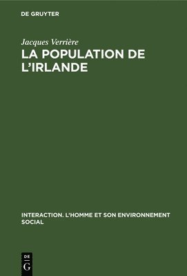 bokomslag La population de l'Irlande