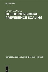 bokomslag Multidimensional Preference Scaling