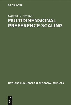 bokomslag Multidimensional Preference Scaling