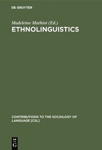 bokomslag Ethnolinguistics