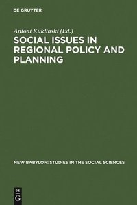 bokomslag Social Issues in Regional Policy and Planning