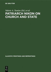 bokomslag Patriarch Nikon on Church and State