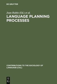 bokomslag Language Planning Processes