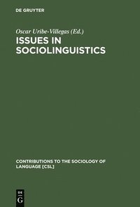 bokomslag Issues in Sociolinguistics